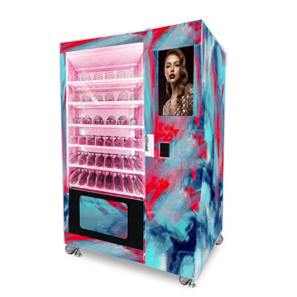 Easy Operate Mini 24 Hours Lipstick Vending Machine With LED Light