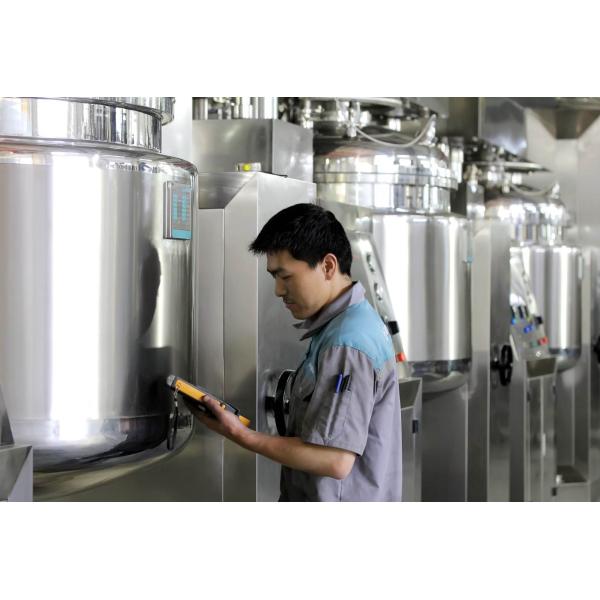 SUS316L Bottom Entry Homogenizer Cream Mixer With Bottom Homogenizer 300 Liters