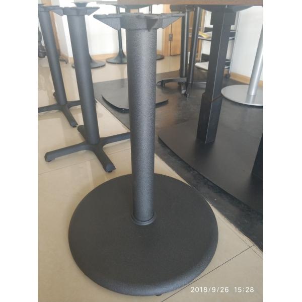 High Precision Pedestal Table Base Dia 3'' Column Round Shape ISO9001 Listed
