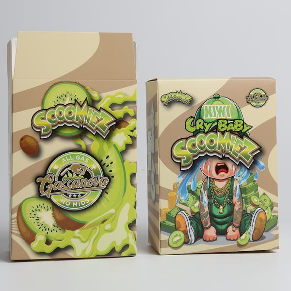 Paper Tuck Top Auto Bottom Box Packaging Custom Shape With Double Side Tape