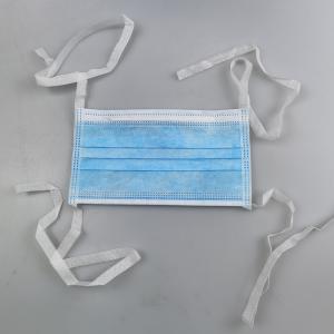 China Nonwoven Disposable Surgical Mask Consumable Elastic Earloop EO Gas Sterile on sale