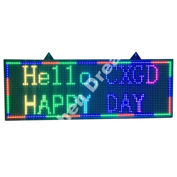 SMD3535 P 10 Outdoor LED Moving Message Display / 6,000 nits LED Moving Display Sign
