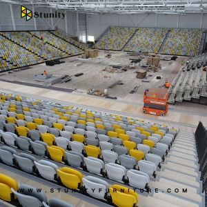 Safe Professional Custom Retractable Bleacher System