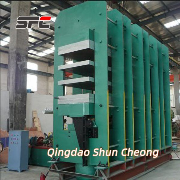 PLC Control Rubber Vulcanizing Press with Customizable Heating System and 400mm Cylinder Stroke