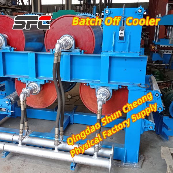 Custom-made Batch Off Cooler for Efficient Precision Automatic Rubber Sheet Cooling