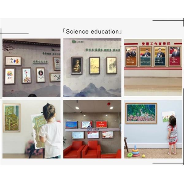 Intelligent Smart Digital Picture Frame , HD Video Digital Photo Frame 35W