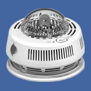 Quality Smoke Alarm, 120V Photoelectric w/Strobe & Battery Backup for sale
