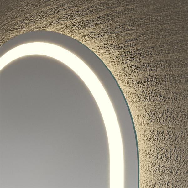 Custom Wall Mounted LED Bathroom Vanity Light with Acrylic Diffuser and Soft Ambient Glow for Hotel Guest Bathrooms