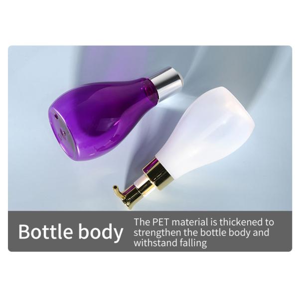 150ml 160ml PET Bottles Purple Empty Foam Spray Bottle For Upscale Cosmetic Packaging
