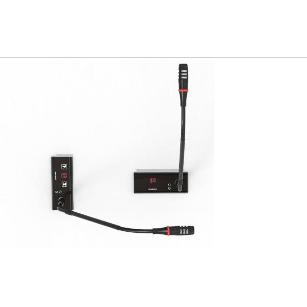 Conference Room Embedded Microphone CAT5 Digital Discussion Chairman Unit
