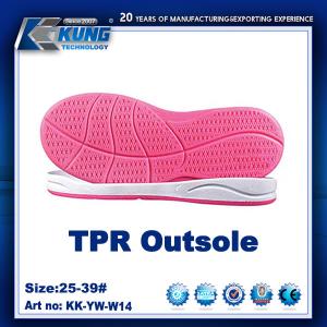 China Lightweight TPR EVA Outer Sole Practical Wear Resistant For Men Shoes on sale