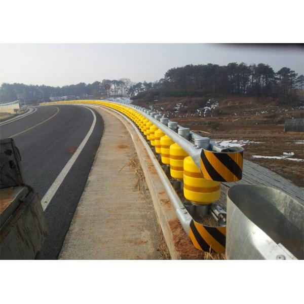 EVA Plastic Traffic Curve Bend Road Safety Roller Barrier Highway Rotating Drum Barrel