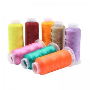 Quality 120D/2 5000y Silk Embroidery Thread The Best Choice for T-shirt Embroidery Machines for sale