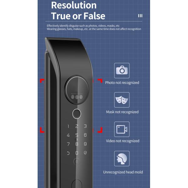 TH-X7 3D Face Smart Door Lock