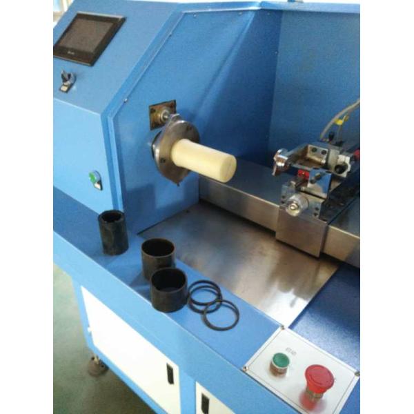 Automatic Rubber Injection Moulding Machine Gasket Cutting Machine Single Shaft Type