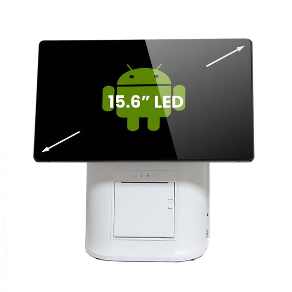 Carav Multi Point Touch Dual Screen FC Certified Pos Machine For Supermarket