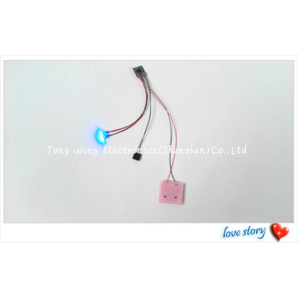 2 Colorful LED And 1 Button Flashing LED Module with Beautiful Lights