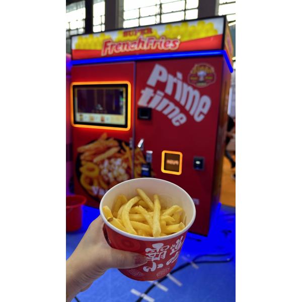 Automatic French Fries Vending Machine Portable Fried Snack Self Service Vending Machine