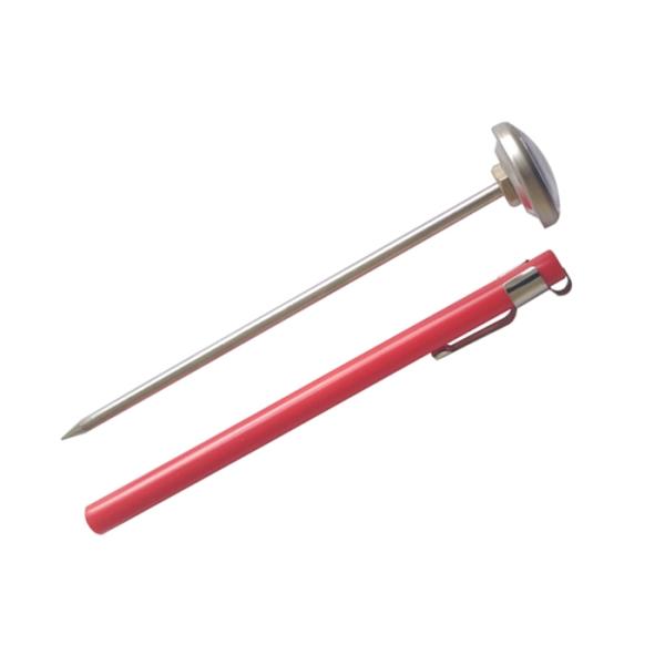 Small Dial Bimetallic Candy Deep Fry Thermometer Instant Read With Pocket Sleeve