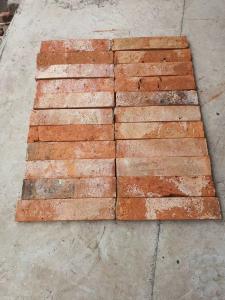 Quality Clay Wall Decoration 240*50*20mm Old Wall Bricks for sale