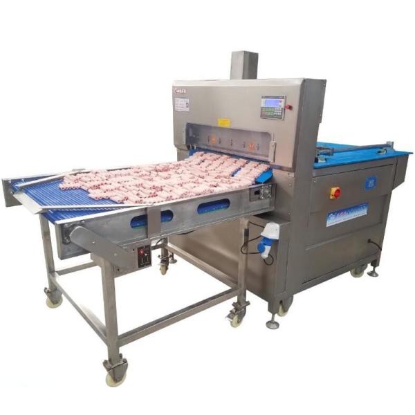 Customized Fully Automatic Meat Slicer Beefsteak Pork Meat Cutting Machine 2.2KW