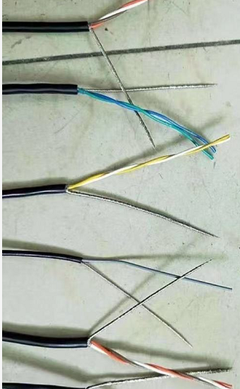 Shielded Wire Cable Brushing and Twisting Machine