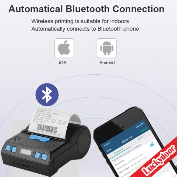 30KM 150mm/S To 180mm/S High Speed Label Printer Multi Language