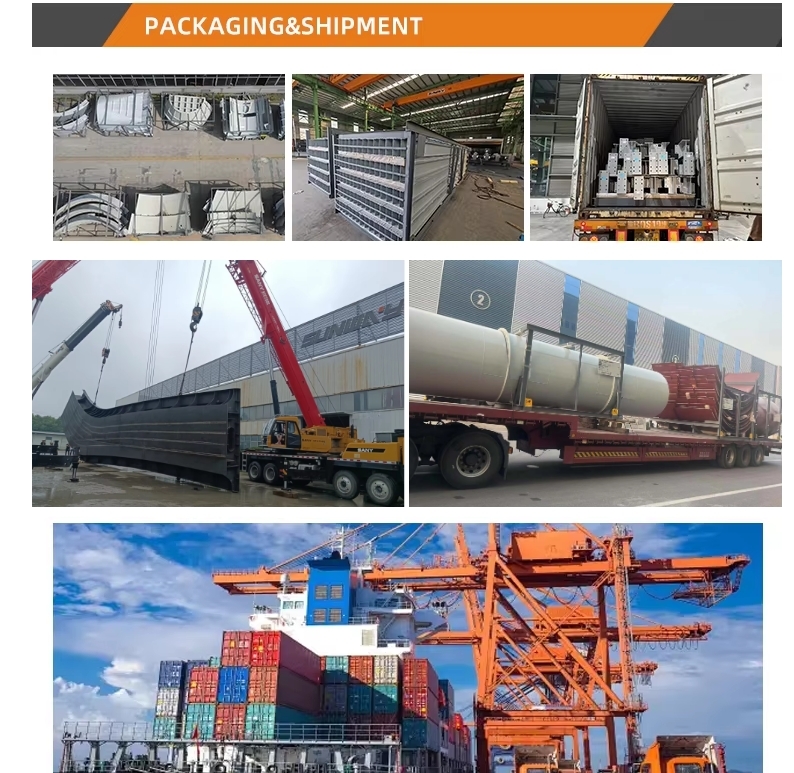 Custom Pipe Rack Structure Steel Platforms Structural Frame Construction