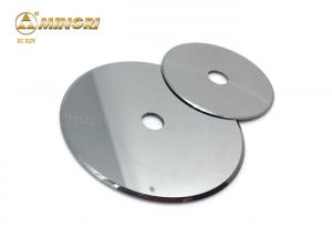 China Hard Alloy Cemented Carbide Disc Cutter Small Round Knife For Cutting Pvc Tube Plastic on sale