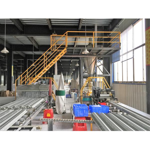 Full Automatic Gypsum Cornice Making Machine For Fireproof / Moisture Proof / Soundproof