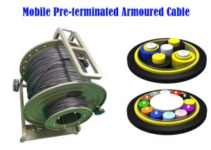 Quality PDLC ODC ODVA  Fiber Optic Armoured Cable Remote Radio Head cell Tower 7.0mm BBU RRU Non-metal for sale