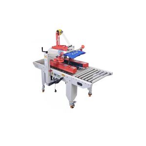 China PLC Control Carton Closing Machine Automated Case Sealer Machine on sale