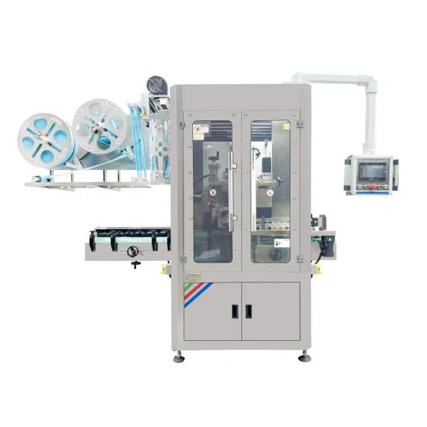 High-Speed Rotary Sleeve Labeling Machine for Beverage Lines