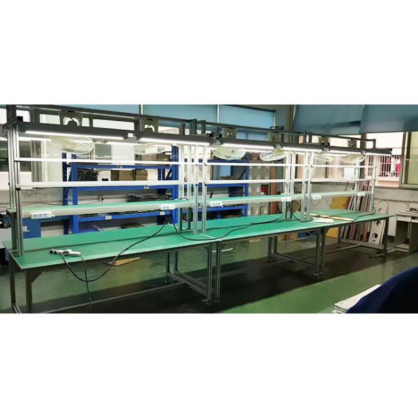 Industrial ESD Workbench With Power Integrated Electrical Outlet Workstation