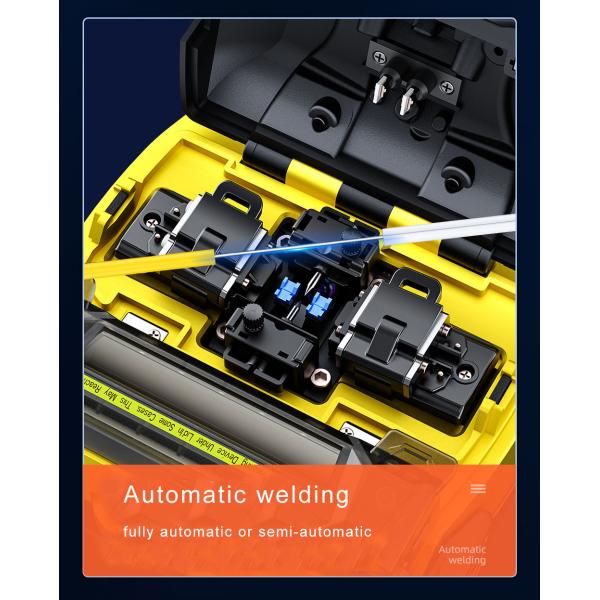 Optical Fiber and Cable Fusion Splicer A-87S 3.5 inch TFT Color LCD Display Fiber Tool Kit