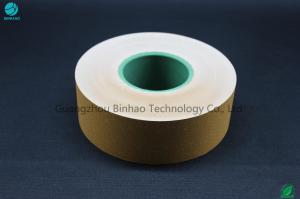 Quality Customized Tobacco Filter Paper With Hot Stamping Gold Lines 50mm Width for sale