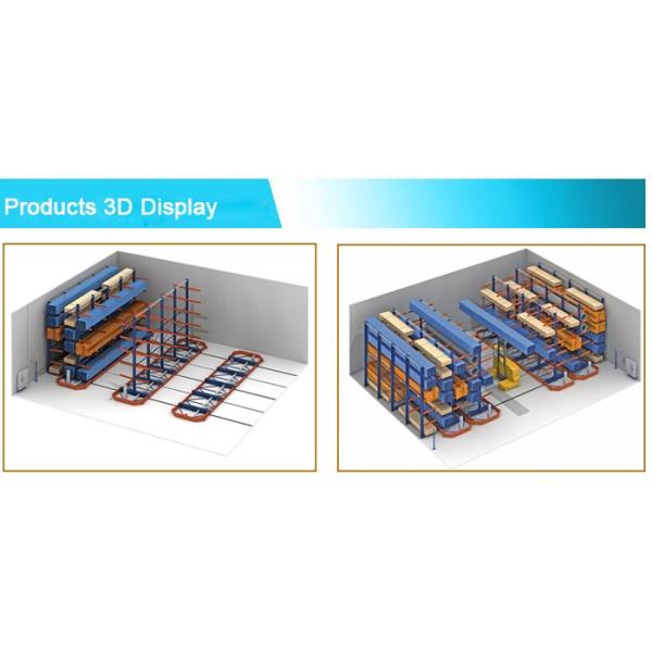 Professional Cantilever Storage Racks Various Column Arm Sizes Spray Painting Surface