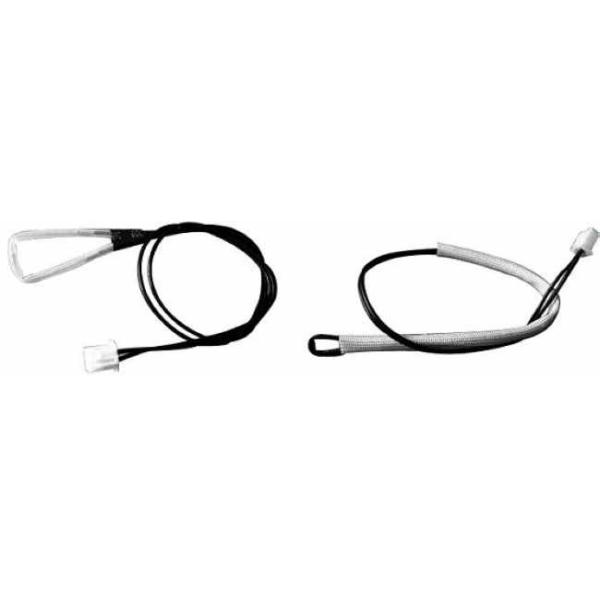 Glass Coated NTC Temperature Sensor With Protection Tube , RTD Temperature Probes