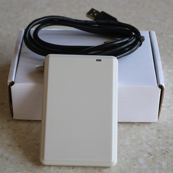 Multiple Protocol Micro Usb Rfid Reader , Long Range Rfid Card Reader 18cm Distance