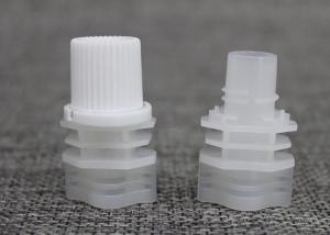 China 8.6mm Double Gaps Plastic Screw Caps Compatible For Pouch Filling Machine on sale