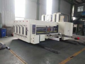 China 60KW Corrugated Box Making Machinery 220v Printing Slotting Die Cutting Machine on sale