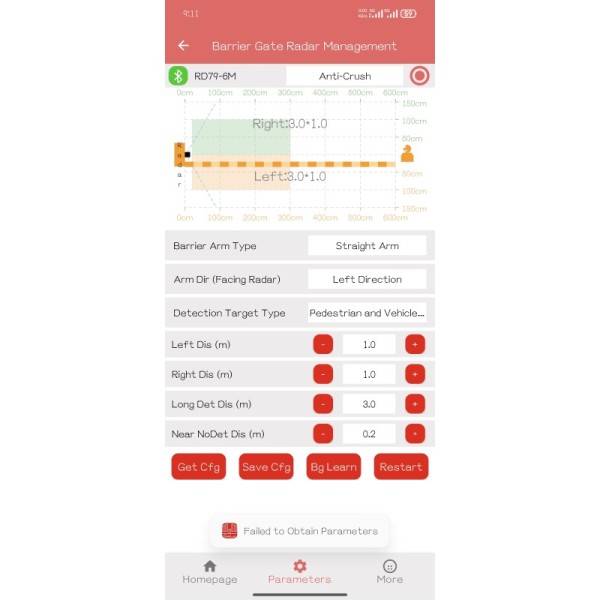 Wireless Config Gate Sensor | Bluetooth App Setup | Replaces Inductive Loops
