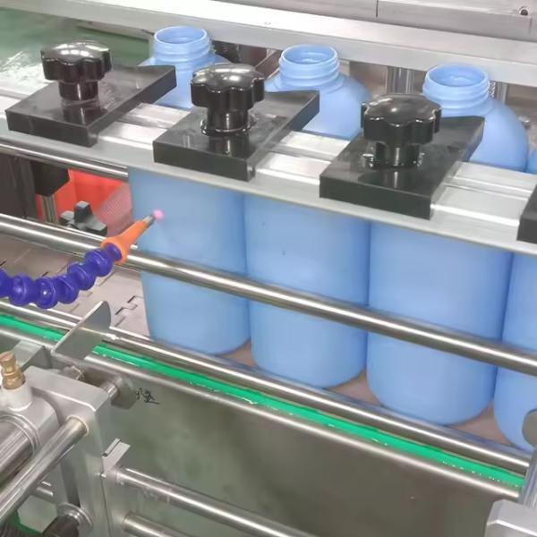 Automatic Cream 2/4 Nozzle Bottle Filling Machine Piston Pump Filling Machine