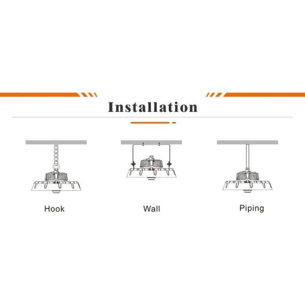 Smart Sensor UFO High Bay Led 240W 200W 150W 165lm/W Super High Efficacy