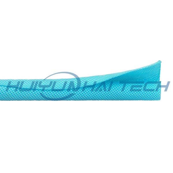 Pet Multifilament Self Wrapping Split Braided Sleeving Wires Protection Usage