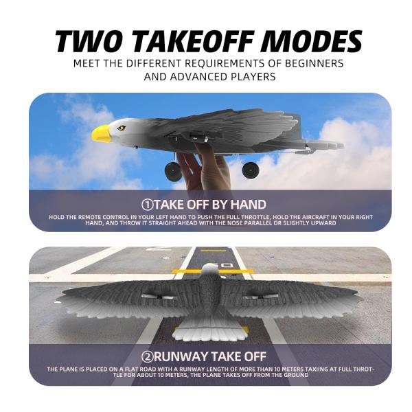 2.4G RC Flying Eagle Electric EPP RC Planes RTF Remote Control Video Capture Resolution No Camera