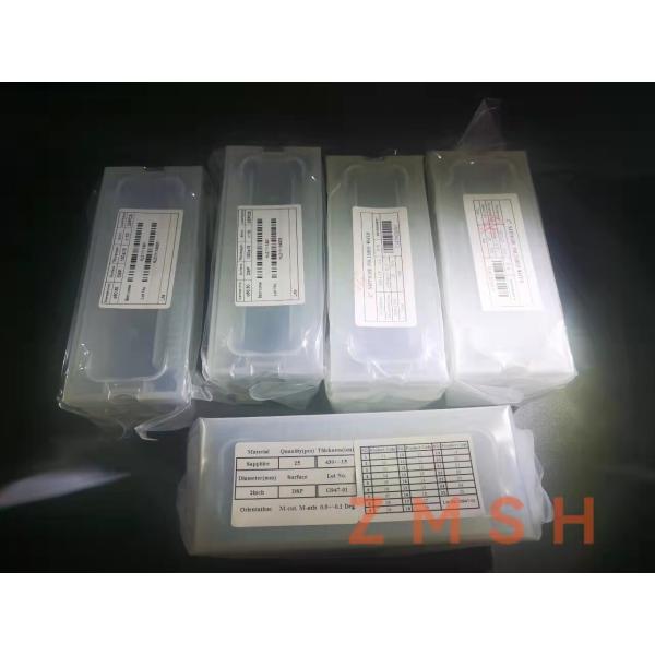 4Inch Customized A Axis Sapphire Wafers For Epitaxial Growth 430um SSP DSP