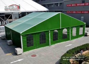 China Green Military Heavy Duty Marquee With Sidewalls , Folding Event Marquees on sale