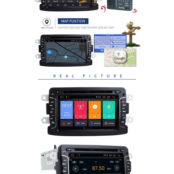 Renault Duster Android 7 Inch Car Dvd Player With Video Radio WiFi AUX