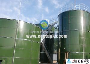 Quality Porcelain Enamel Steel Grain Storage Silos / 200 000 Gallon Water Tank GFTS for sale